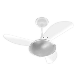 VENTILADOR INVERTER SPACE TETO 3 PAS 55W BIVOLT BRANCO COM CONTROLE - VENTI-DELTA