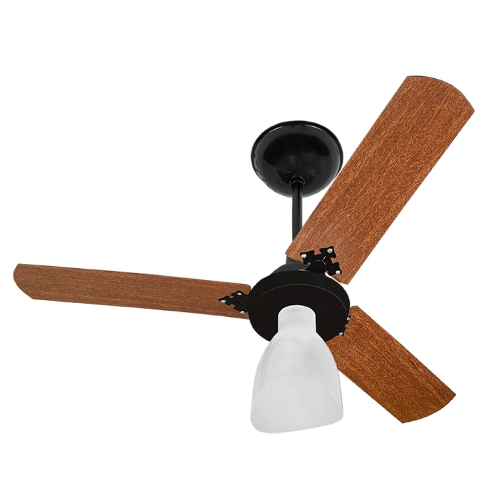 VENTILADOR INVERTER TETO 3 PAS 55W BIVOLT PRETO MOGNO COM CONTROLE - VENTI-DELTA