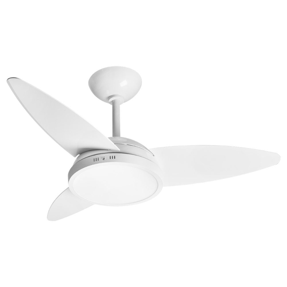 VENTILADOR TETO LYKAN LED 3 PAS 220V 3000K CLM BRANCO - TRON