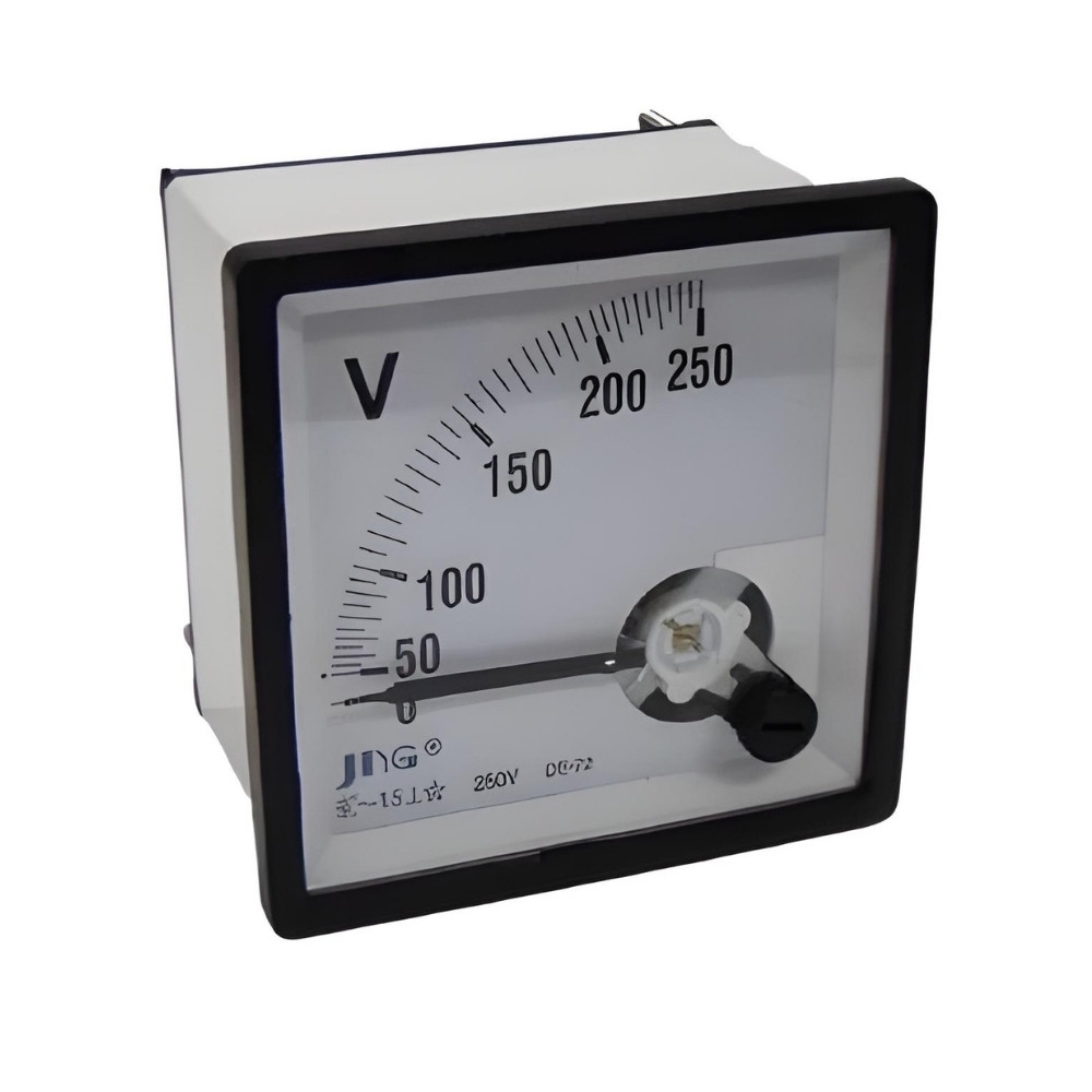 VOLTIMETRO FERRO MOVEL 48X48 500V - JNG